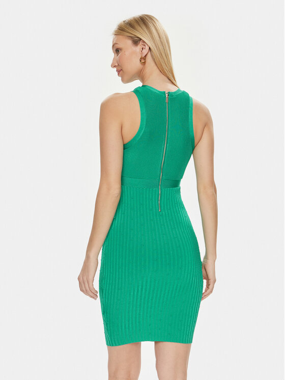 Marciano Guess Marciano Guess Pletena obleka 4GGK08 5814Z Zelena Bodycon Fit