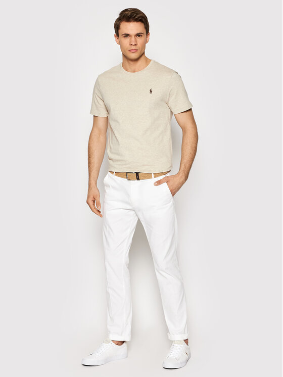 T-Shirt Polo Ralph Lauren Sport Blanc Homme
