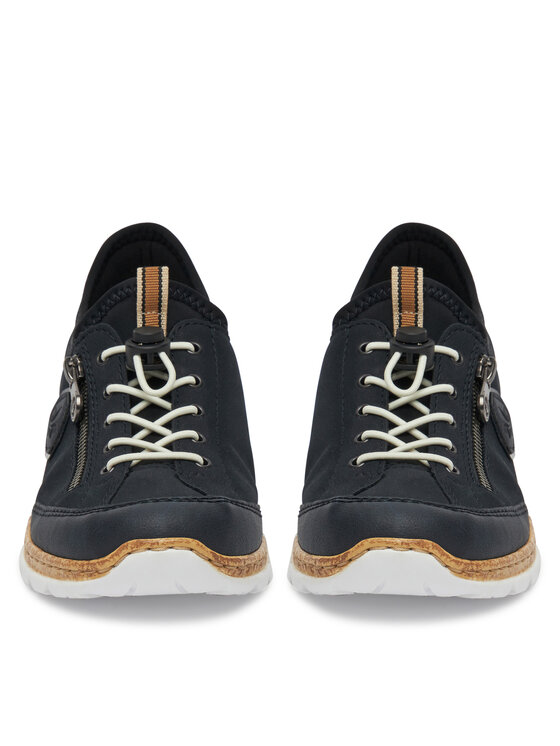 Rieker Rieker Sneakersy N4263-14 Tmavomodrá