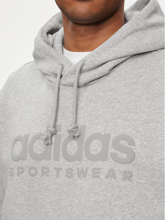 adidas adidas Bluza All Szn Fleece Graphic IW1205 Szary Loose Fit