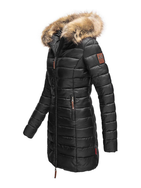 Marikoo Marikoo Kurtka zimowa Rose Czarny Regular Fit