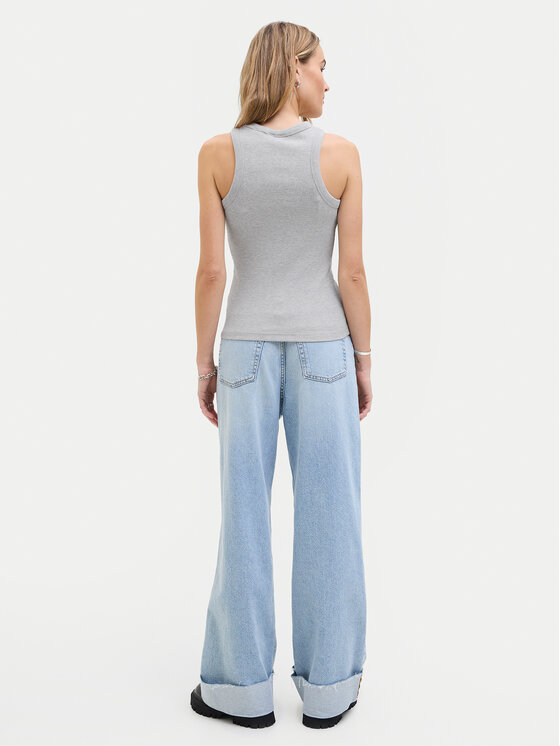 JJXX JJXX Top 12224661 Šedá Rib Fit