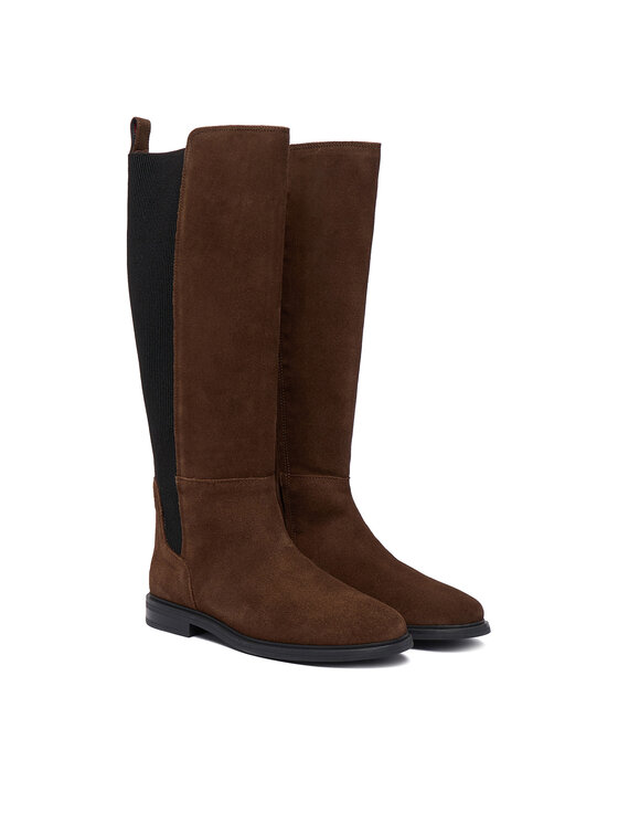 Tommy Hilfiger Tommy Hilfiger Stiefel Flag FW0FW08779 Braun