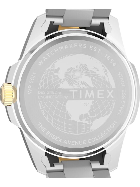 Timex Timex Hodinky TW2Y35300 Strieborná