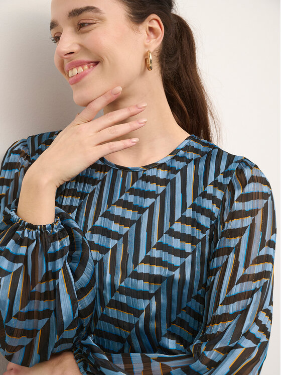 Cream Cream Ежедневна рокля Vilda 10610795 Син Regular Fit