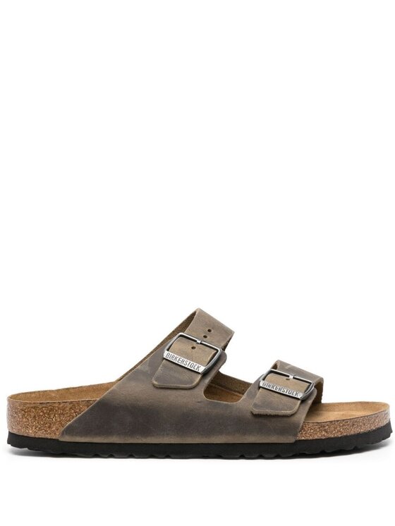 Birkenstock Birkenstock Sandały q-fla-144373 Zielony