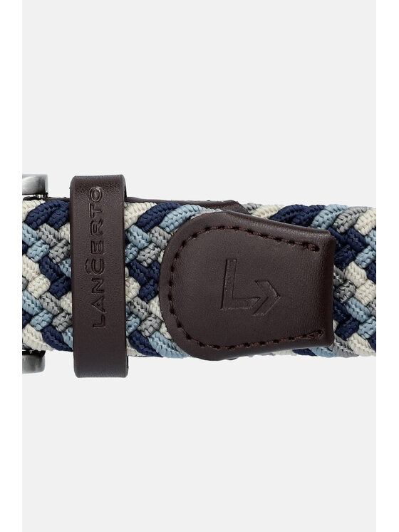 Lancerto Lancerto Pasek Męski Pleat PS090124000010 Kolorowy