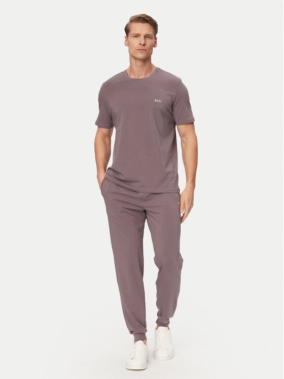 BOSS BOSS T-Shirt Mix&Match 50515312 Fialová Regular Fit