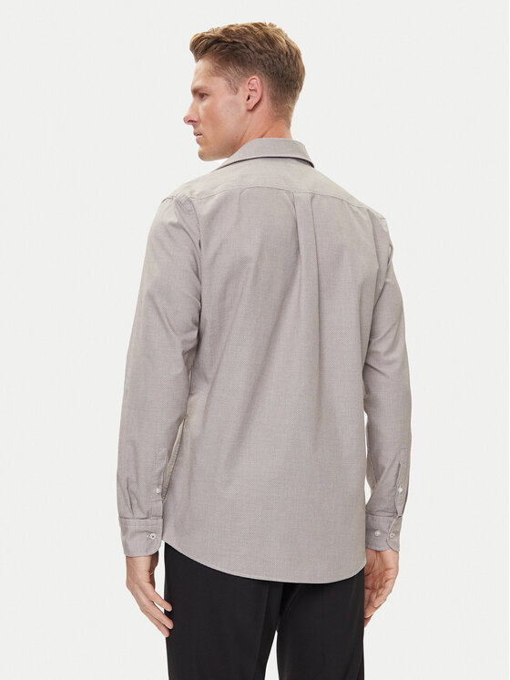 BOSS BOSS Koszula C-Hank 50545225 Beżowy Slim Fit