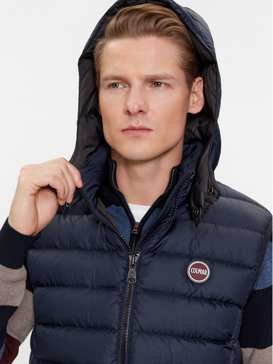 Colmar Colmar Bezrękawnik E-Concrete 1239 9WY Granatowy Regular Fit