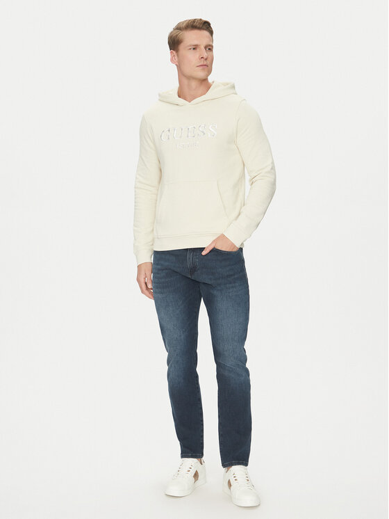 Guess Guess Džemperis M5GQ36 KCN01 Écru Regular Fit