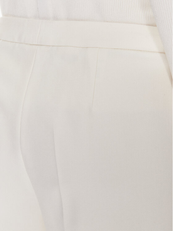 BOSS Boss Kalhoty z materiálu Tiluna 50509166 Écru Regular Fit