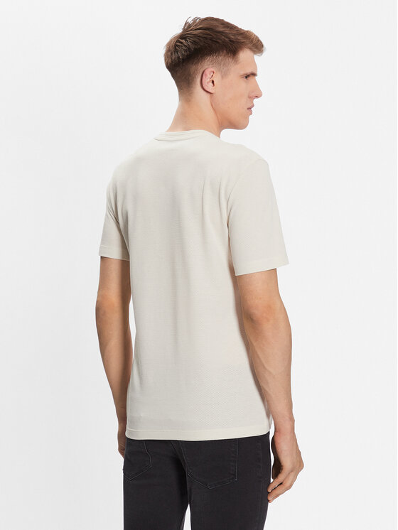 BOSS Boss T-särk Tiburt 240 50452680 Valge Regular Fit