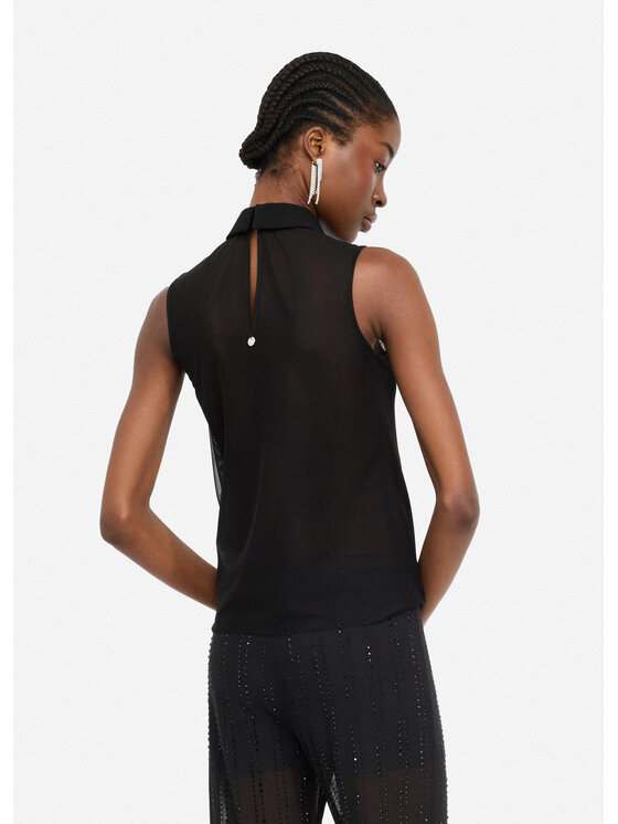 Liu Jo Liu Jo Top CF5123J496322222 Czarny Regular Fit