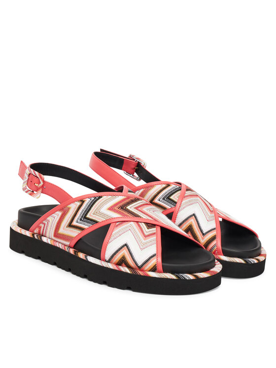 M Missoni M Missoni Босоніжки Allan MWF110_002 Рожевий