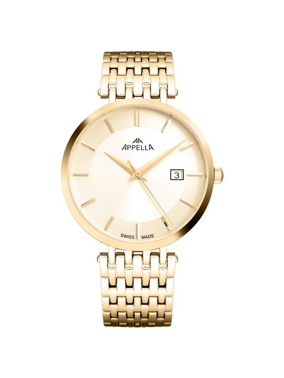 Appella Appella Zegarek L12001.1111Q Złoty