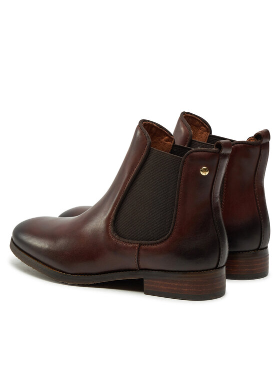 Pikolinos Pikolinos Kotníková obuv s elastickým prvkem W4D-8637ST Hnědá
