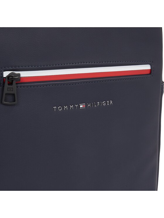 Tommy Hilfiger Tommy Hilfiger Плоска сумка Th Ess Corp Reporter AM0AM12199 Cиній