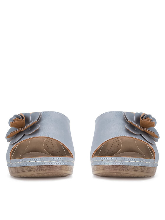 Clara Barson Clara Barson Pantoletten WYL05010-29 Blau