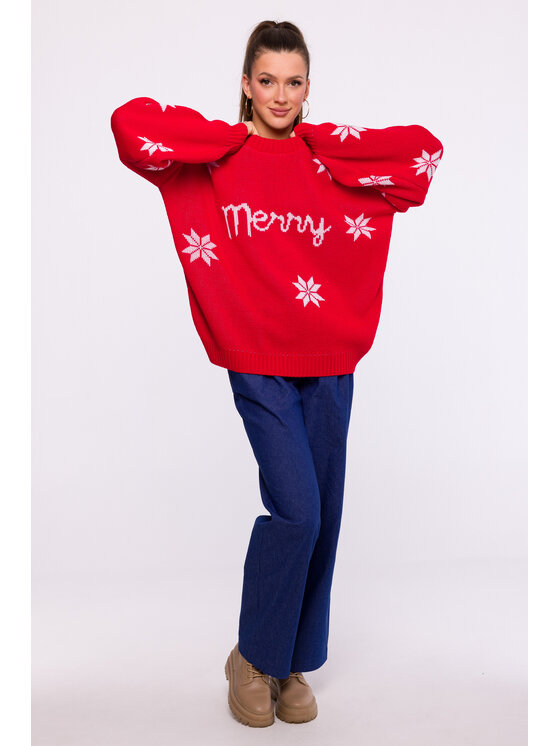Made of Emotion Made of Emotion Maglione MXS10 Rosso Comfort Fit