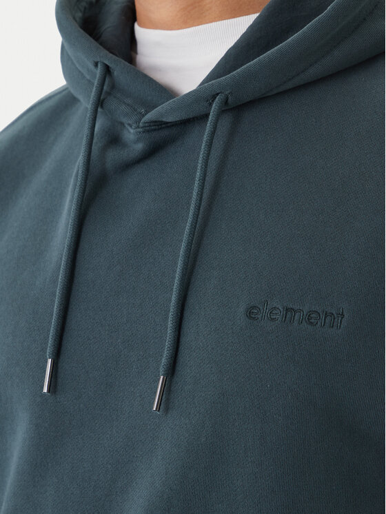 Element Element Pulóver Lowcase Pigment Po ELYFT00173 Zöld Relaxed Fit
