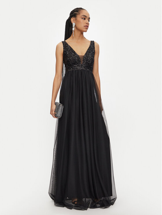 Rinascimento Rinascimento Abendkleid CFC0120052003 Schwarz Regular Fit
