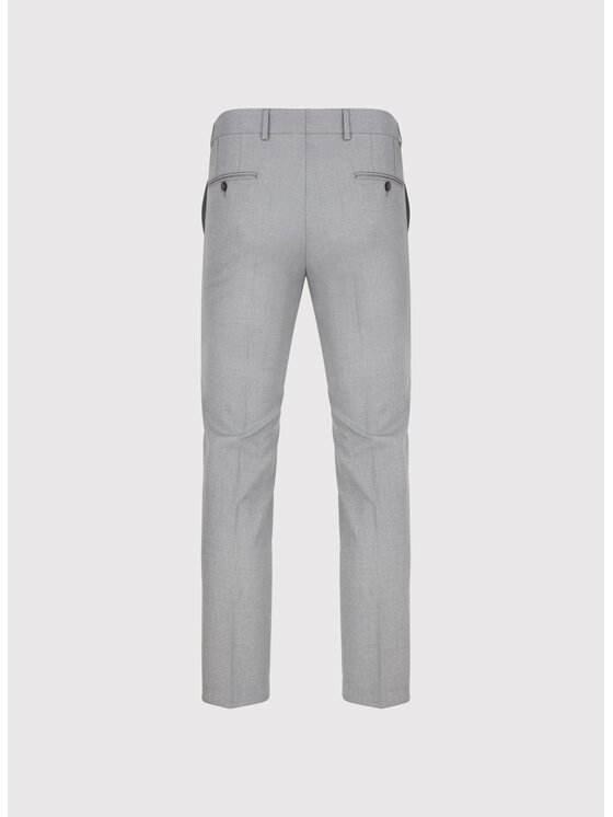 Pako Lorente Pako Lorente Spodnie garniturowe P25SF-6G-011 Szary Slim Fit