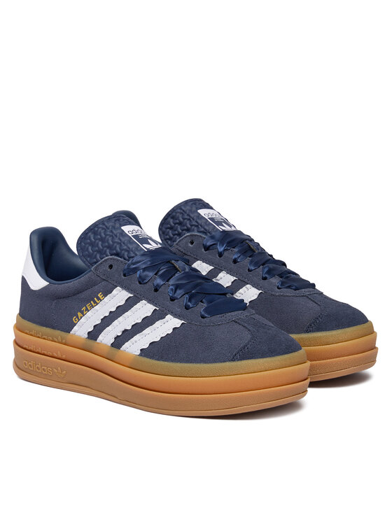 adidas adidas Sneakersy Gazelle Bold KJ2429 Tmavomodrá