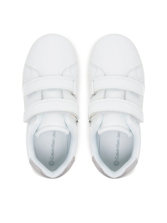 Calvin Klein Jeans Calvin Klein Jeans Tenisice Low Cut Velcro Sneaker V1A9-82007-1355 S Bijela