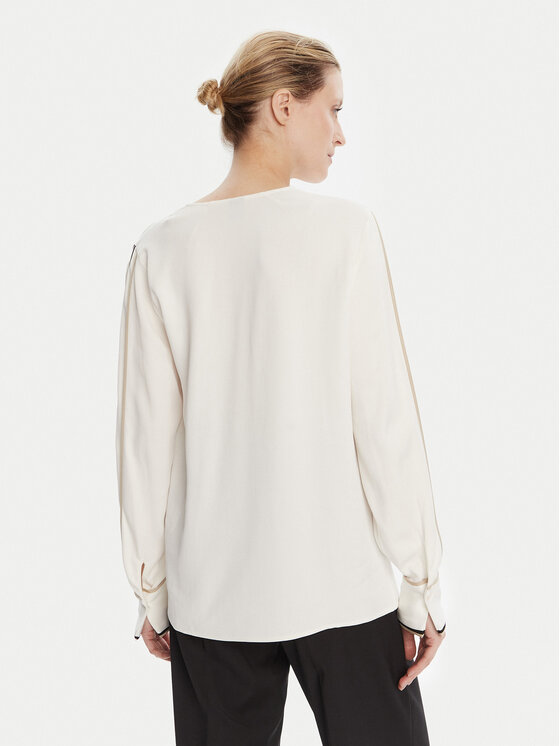 BOSS BOSS Halenka Banariah 50546147 Écru Regular Fit