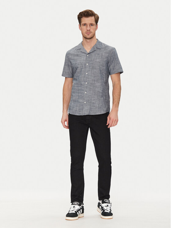 Blend Blend Farmer 20717708 Fekete Straight Fit