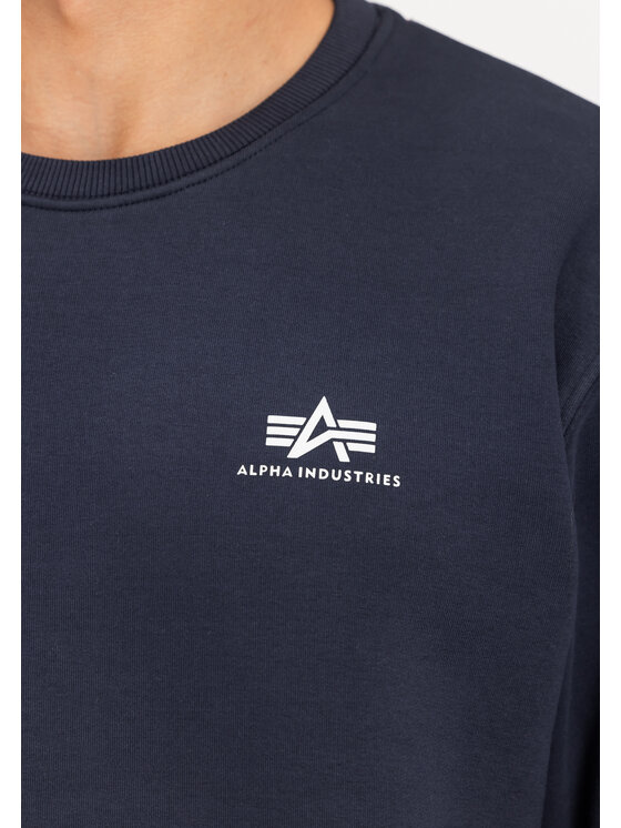 Alpha Industries Alpha Industries Mikina AI.188307-07-3XL Tmavomodrá Basic Fit