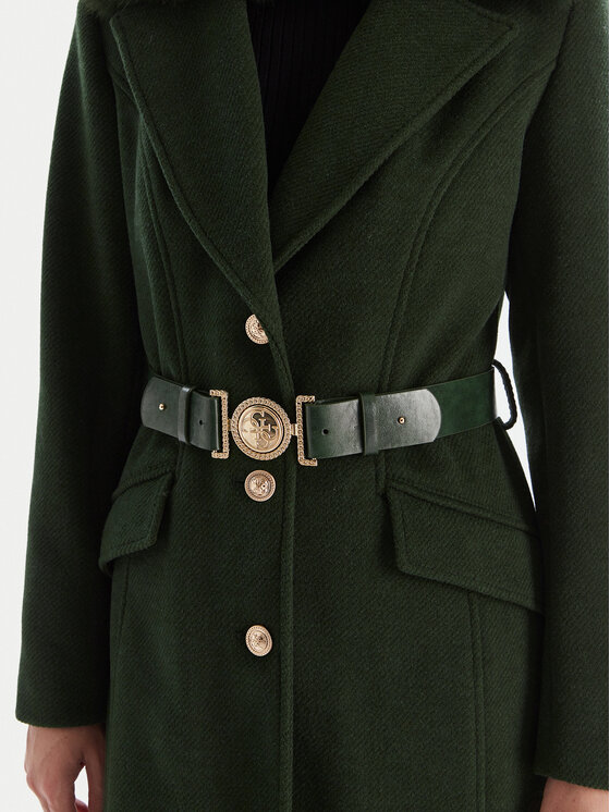 Guess Guess Cappotto di transizione W5BL25 W2672 Verde Regular Fit