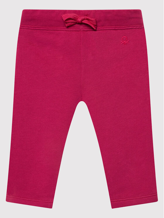 United Colors Of Benetton Teplákové nohavice 3J70I0046 Ružová Regular Fit