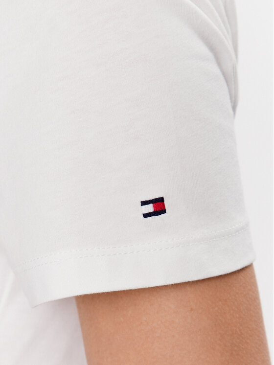 Tommy Hilfiger Tommy Hilfiger Тишърт Gold WW0WW38692 Екрю Regular Fit