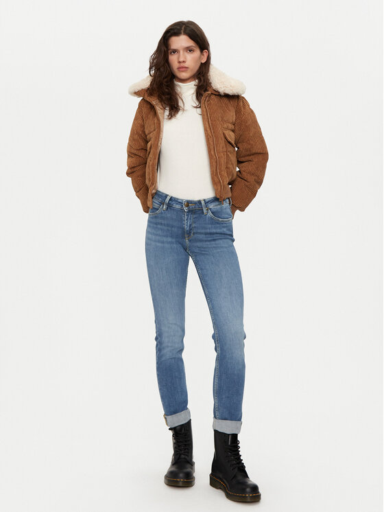 Lee Lee Farmer Elly 112355239 Kék Slim Fit
