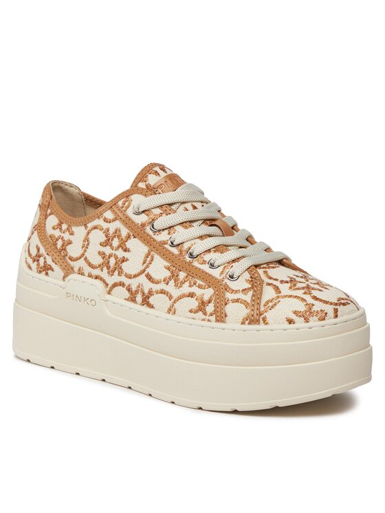 PINKO Pinko Snīkeri Greta 04 SS0013 T006 Bēšs