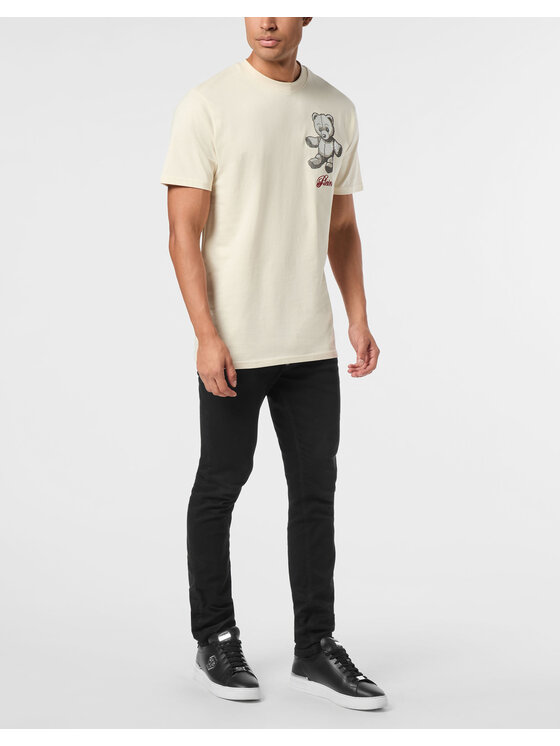 PHILIPP PLEIN PHILIPP PLEIN T-Shirt 27119 Béžová Regular Fit