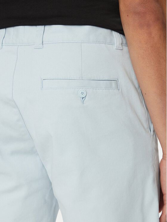 HUGO HUGO Šortky z materiálu Dante242 50510605 Světle modrá Regular Fit