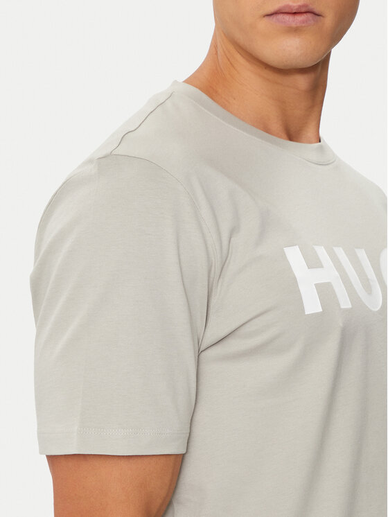 HUGO Hugo Tričko Dulivio 50467556 Sivá Regular Fit