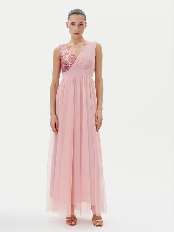 Rinascimento Abito da sera CFC0123704003 Rosa Regular Fit, taglia : L