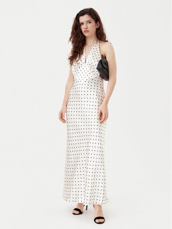 Bardot Bardot Večerné šaty 59317DB1 Écru Regular Fit