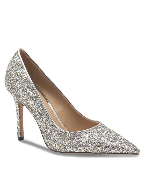 Eva Minge Eva Minge High Heels IVERA-V1360-18-3 Silberfarben