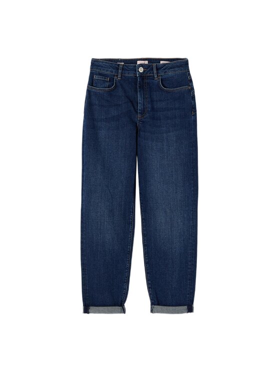 Oltre Oltre Jeansy P452R008858N034 Niebieski Boy Fit