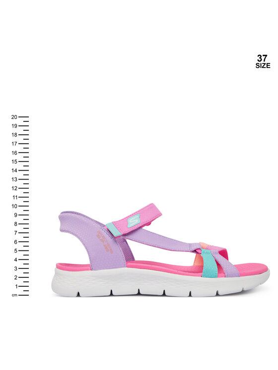 Skechers Skechers Sandaalid Slip-Ins: Go Walk Flex Sandal - Lots Of Sol 303028L/MLT Lilla