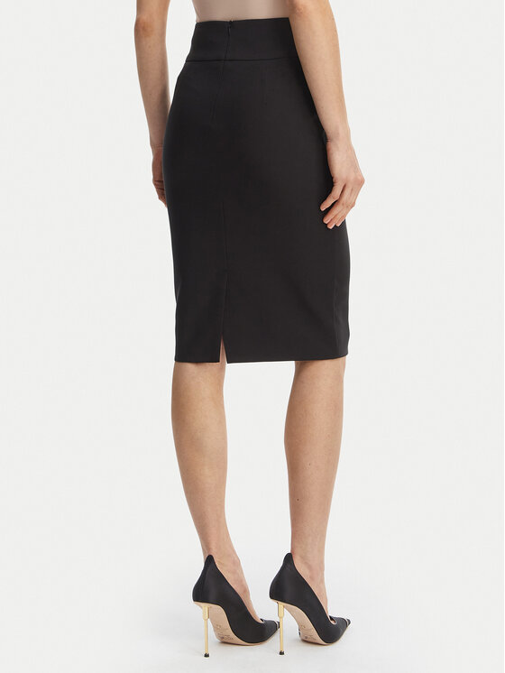 Rinascimento Rinascimento Spódnica ołówkowa CFC0128651003 Błękitny Regular Fit