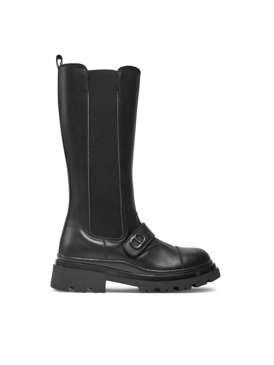 TWINSET TWINSET Μπότες Chelsea 242GCJ S Μαύρο