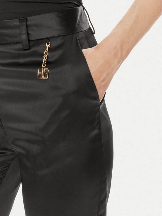 Fracomina Fracomina Chino FQ24SV2003W41101 Crna Slim Fit