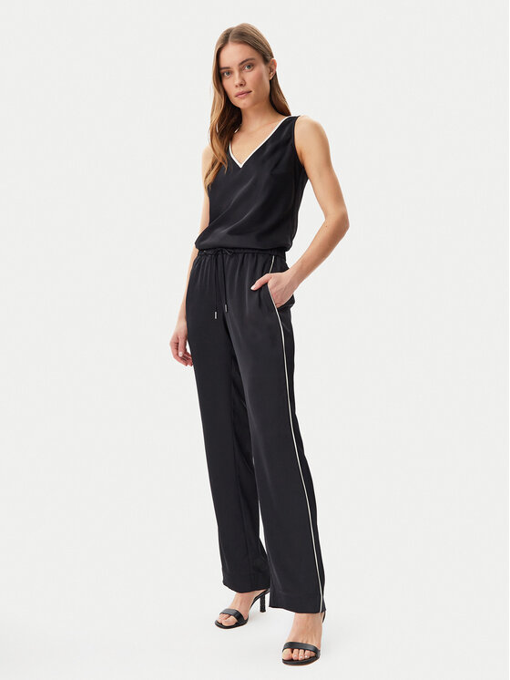 Calvin Klein Calvin Klein Pantaloni din material K20K208365 Negru Regular Fit