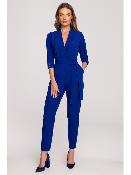 Stylove Stylove Overal S316 Modrá Regular Fit
